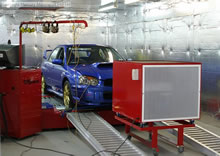 Rolling Road - Picture supplied by Mercury Motorsport Ptd Ltd